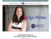 Tablet Screenshot of maximizedresults.com